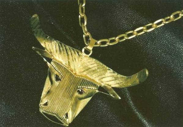 ELS ~ zlatý prívesok.Originálny šperk.Výroba na zákazku.