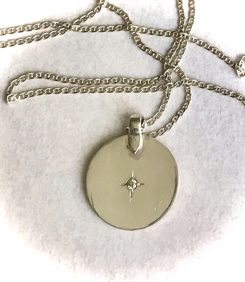 Strieborný prívesok,originálny šperk.